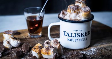 Varm whiskychoklad med en touch av rök Varm whiskychoklad med en touch av rök