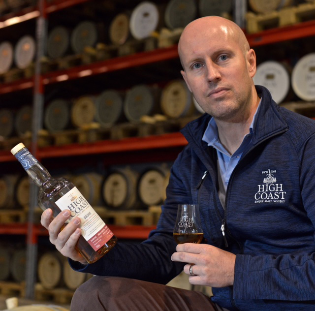 Henrik Persson, High Coast distillery