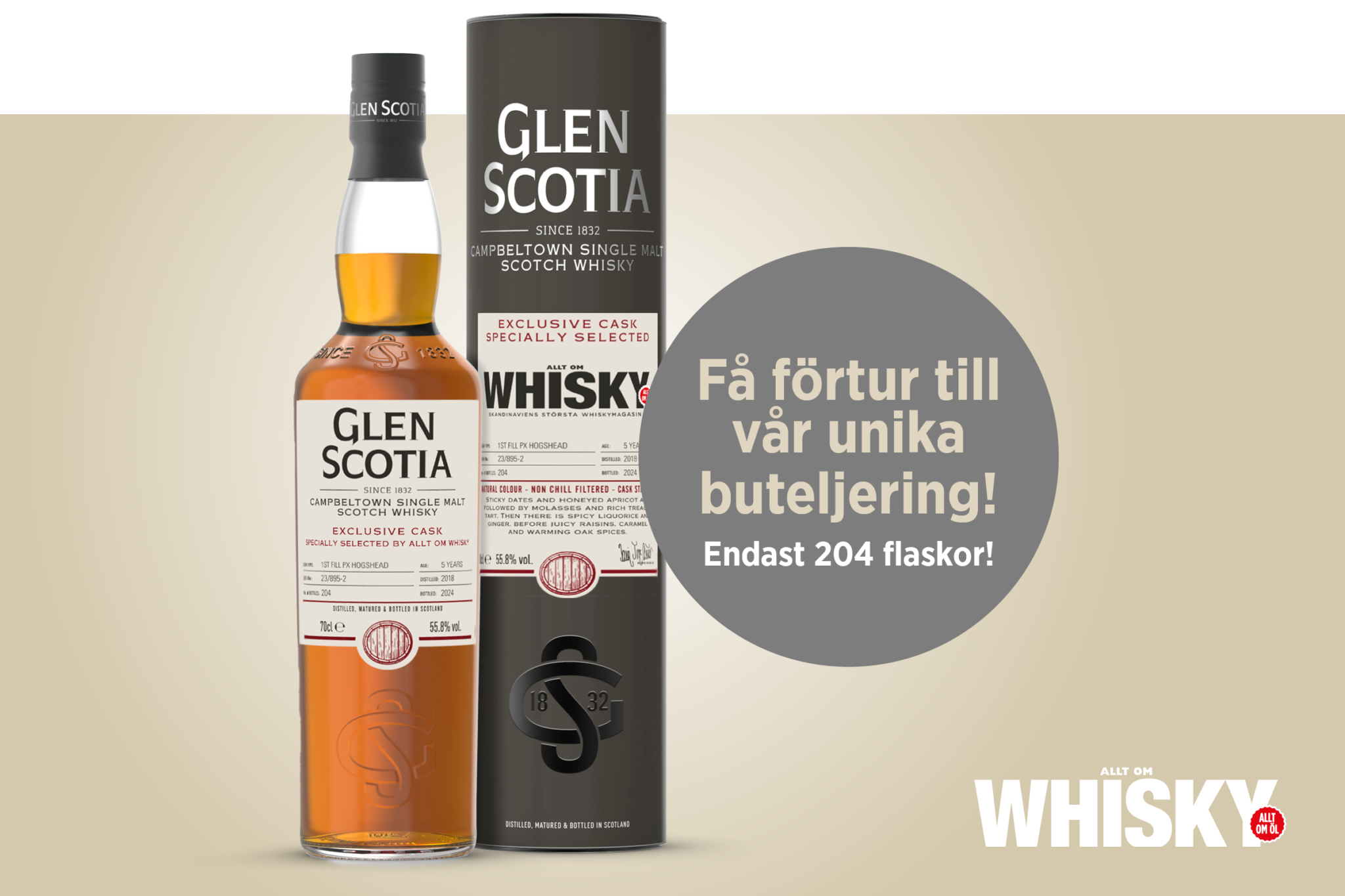 Allt om Whisky buteljeringar